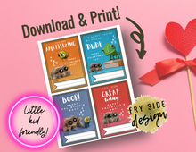 Load image into Gallery viewer, Printable Lucas Valentines | Printable Valentines | Printable Valentine Cards | Valentine's Day