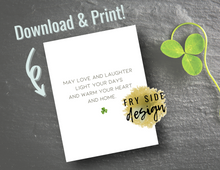 Load image into Gallery viewer, Irish Blessings | St Patrick's Day Printables | St Patrick's Day Decor Printable | St Patrick's Day Printable Decorations