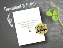 Load image into Gallery viewer, Irish Blessings | St Patrick's Day Printables | St Patrick's Day Decor Printable | St Patrick's Day Printable Decorations