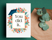 Load image into Gallery viewer, Congrats Grad (set of 3) | Printable Graduation Cards | Congrats Grad Card Printable | Printable Congratulations Graduation Card