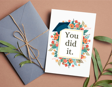 Load image into Gallery viewer, Congrats Grad (set of 3) | Printable Graduation Cards | Congrats Grad Card Printable | Printable Congratulations Graduation Card