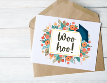 Load image into Gallery viewer, Congrats Grad (set of 3) | Printable Graduation Cards | Congrats Grad Card Printable | Printable Congratulations Graduation Card