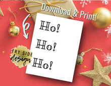 Load image into Gallery viewer, Ho Ho Ho | Printable Wall Decor | Printable Wall Art | DIY Wall Art