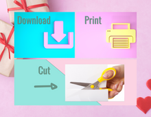 Load image into Gallery viewer, Printable Army Vehicle Valentines | Printable Valentines | Printable Valentine Cards | Valentine's Day