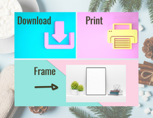 Load image into Gallery viewer, Come In and Cozy Up | Printable Wall Decor | Printable Wall Art | DIY Wall Art