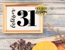 Load image into Gallery viewer, October 31st | Printable Wall Decor | Printable Wall Art | DIY Wall Art