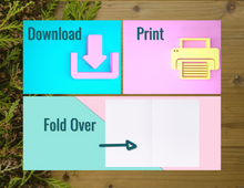 Load image into Gallery viewer, Joy to the World | Christmas Card | Printable Holiday Card | Printable Christmas Card