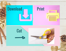 Load image into Gallery viewer, Printable Holiday Gift Tags | Christmas Gift Tags | Tags for Gifts