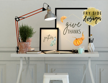 Load image into Gallery viewer, Thankful Grateful Blessed (set of 3) | Printable Wall Decor | Printable Wall Art | DIY Wall Art