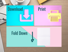 Load image into Gallery viewer, We Donut Know What We'd Do Without You | Printable Father's Day Card | Happy Father's Day Card | Donut Card