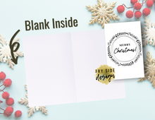 Load image into Gallery viewer, Merry Christmas | Christmas Card | Printable Holiday Card | Printable Christmas Card