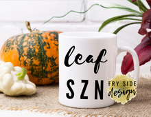 Load image into Gallery viewer, Leaf SZN | SVG Designs | SVG File | SVG for Cricut | SVG Cutting File
