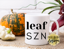 Load image into Gallery viewer, Leaf SZN | SVG Designs | SVG File | SVG for Cricut | SVG Cutting File