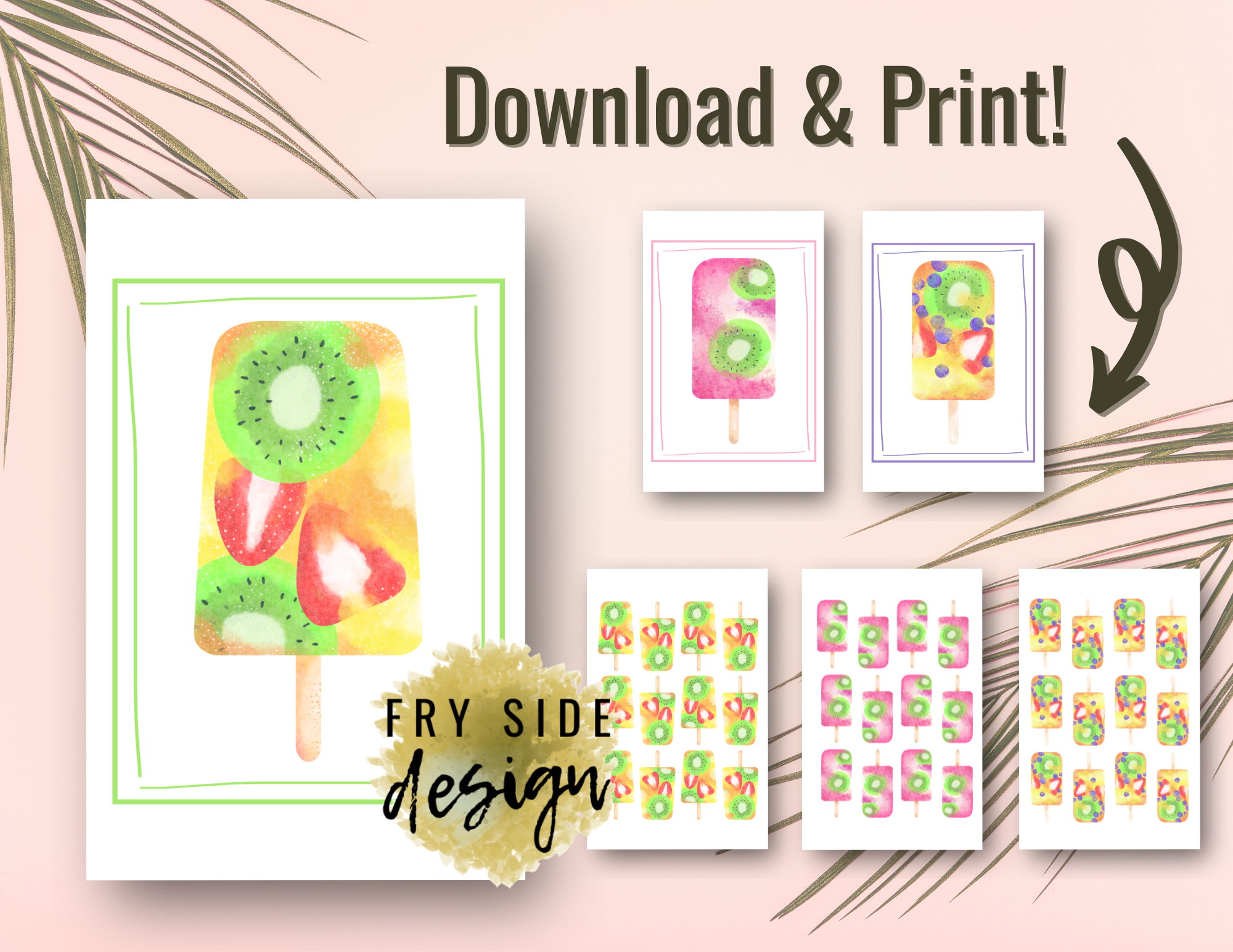 Blank Note Cards, Printable Note Cards
