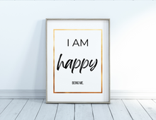 Load image into Gallery viewer, I am... Affirmations (set of 6) | Printable Wall Decor | Printable Wall Art | Office Wall Decor