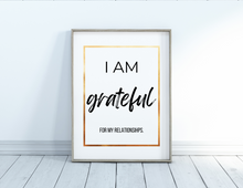 Load image into Gallery viewer, I am... Affirmations (set of 6) | Printable Wall Decor | Printable Wall Art | Office Wall Decor