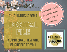 Load image into Gallery viewer, Love, Peace and Joy | Christmas Card | Printable Holiday Card | Printable Christmas Card