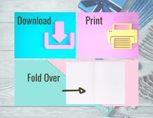 Load image into Gallery viewer, Challah at Your Boy | Happy Hanukkah Card | Printable Hanukkah Card | Menorah | Chanukah