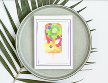 Load image into Gallery viewer, Popsicle Note Cards - Set of 6 | Printable Note Cards | Blank Note Cards | Easy Note Cards