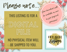 Load image into Gallery viewer, Merry Christmas - Christmas Trees | Printable Wall Decor | Printable Wall Art | DIY Wall Art