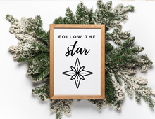 Load image into Gallery viewer, Follow the Star | Printable Wall Decor | Printable Wall Art | DIY Wall Art