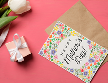 Load image into Gallery viewer, Happy Mother's Day Card | Small Floral Print