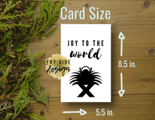 Load image into Gallery viewer, Joy to the World | Christmas Card | Printable Holiday Card | Printable Christmas Card
