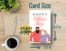 Load image into Gallery viewer, Happy Father's Day | Printable Father's Day Card | Happy Father's Day Card | Father's Day from Son