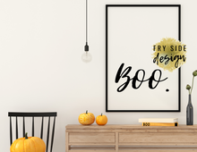 Load image into Gallery viewer, Boo | Printable Wall Decor | Printable Wall Art | DIY Wall Art