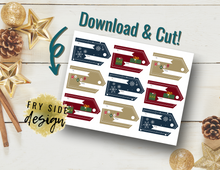 Load image into Gallery viewer, Printable Holiday Gift Tags | Traditional Holiday Gift Tags | Christmas Gift Tags | Tags for Gifts
