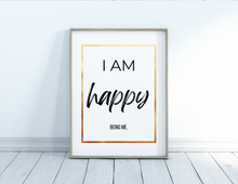Load image into Gallery viewer, I am... Affirmations (set of 6) | Printable Wall Decor | Printable Wall Art | Office Wall Decor
