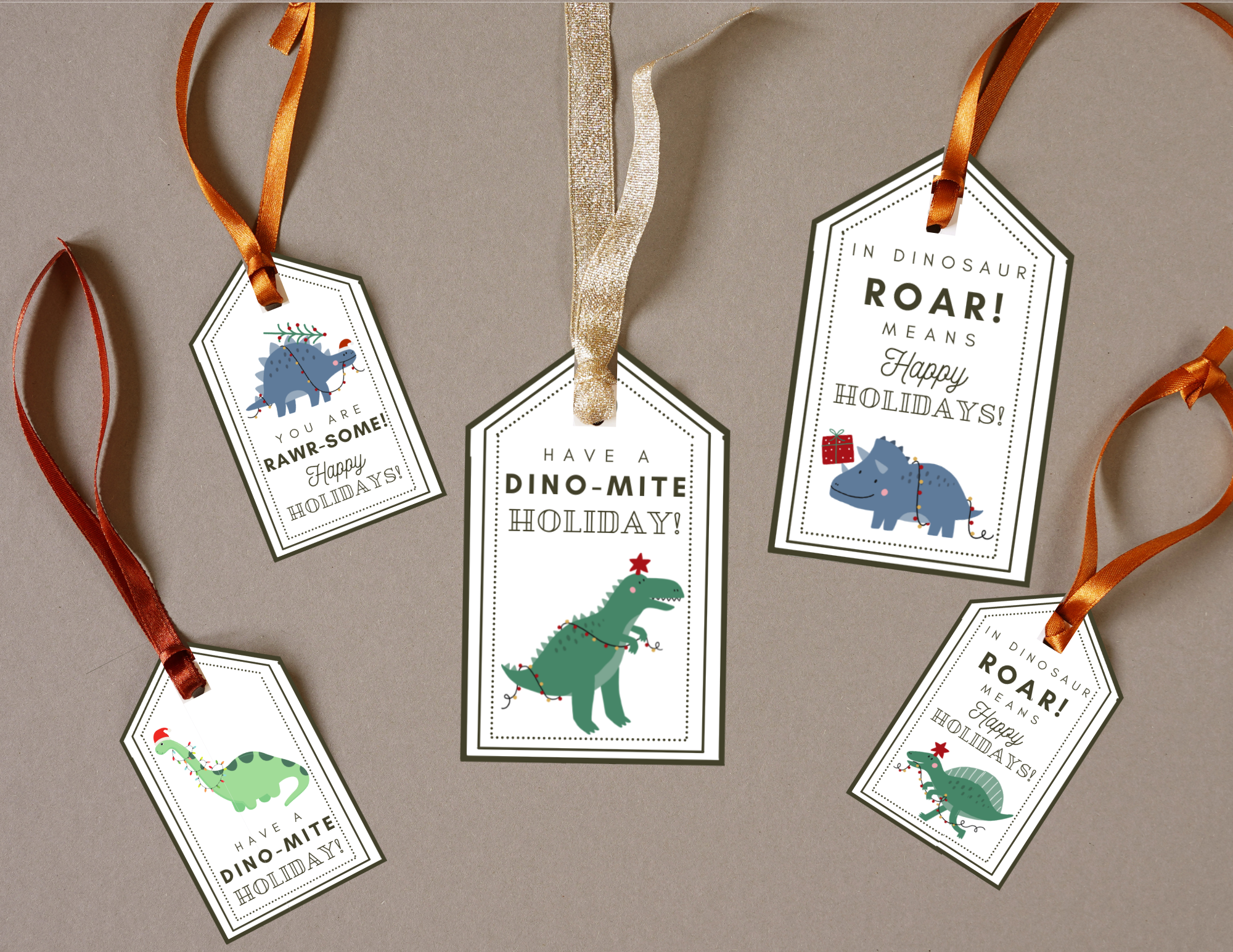 Printable Holiday Gift Tags | Christmas Dinosaur Gift Tags | Christmas – Fry Side Design printable-holiday-gift-tags-christmas-dinosaur-gift-tags-christmas-fry-side-design