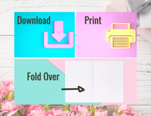 Load image into Gallery viewer, Happy Mother&#39;s Day Card | Small Floral Print
