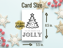 Load image into Gallery viewer, &#39;Tis the Season | Christmas Card | Printable Holiday Card | Printable Christmas Card
